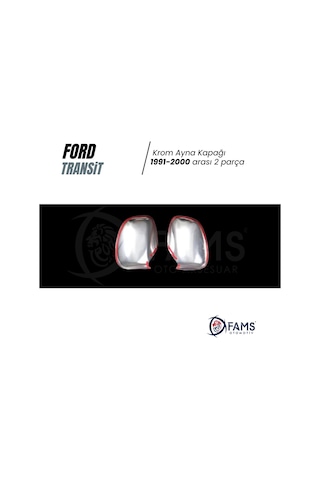 Ford Transit Krom Ayna Kapağı 2 Prç. 1991-2000 P. Çelik