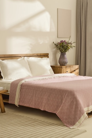 Kaşmir Home Frida Çift Kişilik Pike Rose Rose