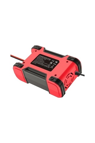 Maoyaya Foxsur 12v 24v 12a Akıllı Akü Şarj Cihazı 7 Aşamalı Darbe Bakım Kırmızı Bb