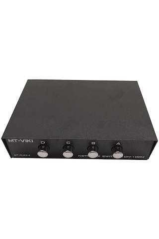 Homyl 4port Ab Manuel Ağ Paylaşımı Anahtar Kutusu 4ın1 1ın4