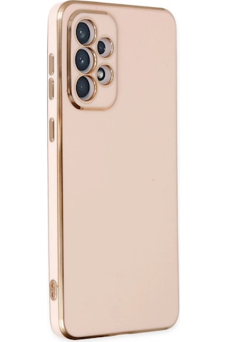 Samsung Galaxy A73 5g Kılıf Volet Silikon - Pembe