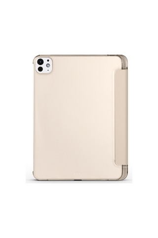 Apple Uyumlu iPad Pro 12.9 3./4./5./6. Nesil M2 Kılıf Flip Cover Kalem Bölmeli Pc Case 2018-2023