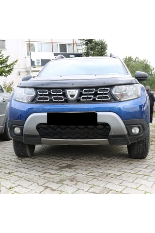 Dacia Duster Ön Tampon Koruma U Model Difüzör Abs Mat Gri 2018-