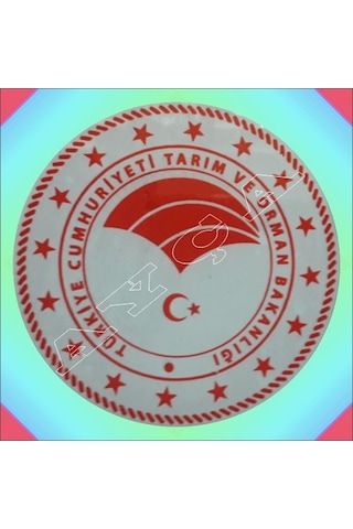 Tarim ve Orman Bakanliği Araç Stikiri Çok Renkli Tarim ve Orman Bakanliği Araç Stikiri Çok Renkli