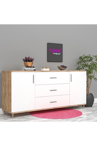 Çiçek Konsol Mdf Antrasit