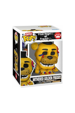 Funko Bitty Pop Five Nights At Freddy's 4'lü Mini Figür Seti Withered Freddy Marionette 2.3 Cm