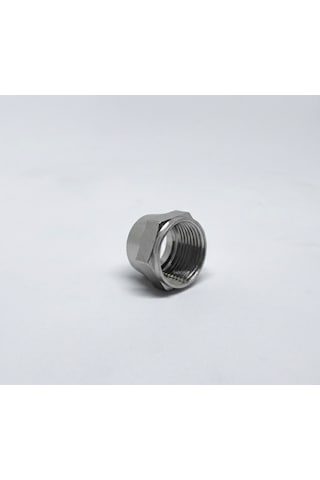 Pnömatik Metal Sıkmalı Rekor Somunu 1/4" - 10 Mm 10 Adet 1/4"