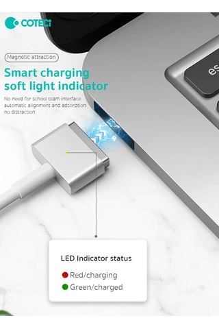 Özel Üretim Coteci Macbook Usb-c Hızlı Şarj Ve Data Kablosu Enerji Bağlantı İletişim