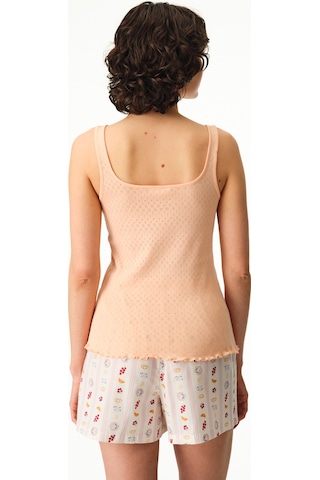 Penti Somon Morning Time Pamuklu Şortlu Pijama Takımı