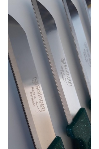 Solingen Simli Meyve Bıçağı 6'Lı Yeşil