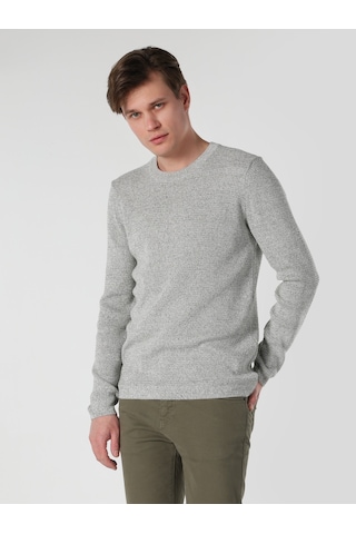 Colin's Slim Fit Yeşil Erkek Triko Kazak CL1061674_Q1.V1_KHA