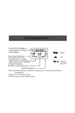 Moly 20a 12v/24v Otomatik Güneş Şarj Kontrolcüsü - Lcd, Usb, Koruma, Akım Gösterimi