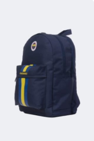 Fenerbahçe Orijinal Lisanslı Peluş Logolu Spor Sırt Çantası Fb Okul Çantası Lacivert