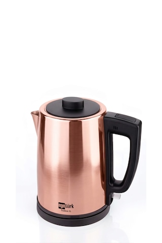 Egetürk Teadem Xl Elektrikli Çay Makinesi Çaycı 2000w 1.7l Kettle 1.4l Xl Demlik 304 Paslanmaz Çelik Rose Gold Rose Gold