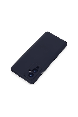 One Plus 9 Kılıf Nano İçi Kadife Silikon - Lacivert Renkli