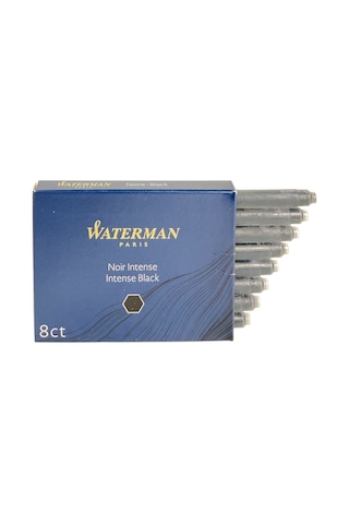 Waterman Dolma Kalem Kartuşu Mürekkebi Siyah 80 Li Paket S0110850