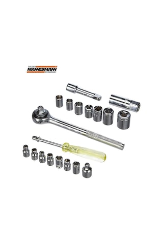 Mannesmann 206 Lokma Takımı, 1/4" 3/8", 20 Parça