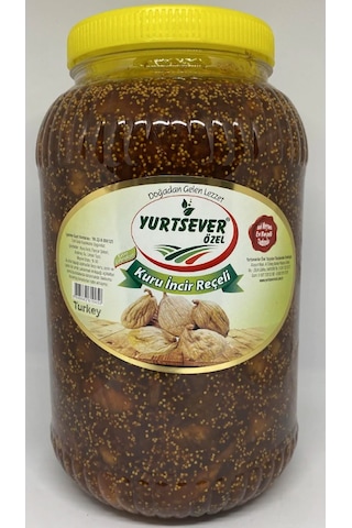 Yurtsever Özel Kuru İncir Reçeli 5 KG Yurtsever Özel Kuru İncir Reçeli 5 KG