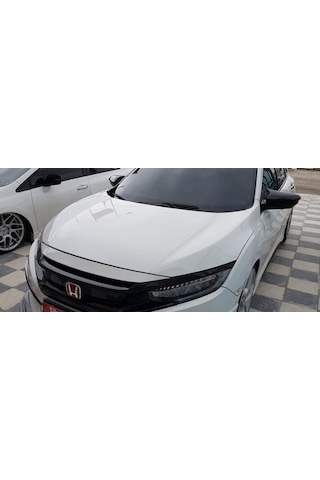 Honda Civic Fc5 Yarasa Ayna Kapağı Piano Black Plastik