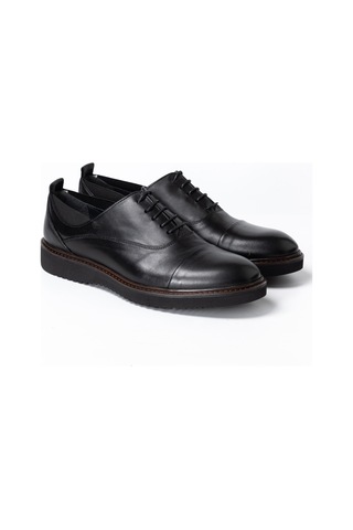 Klasik Ayakkabı Erkek Ka-26y-c4627 John May Casual Shoe Black Bambi Siyah