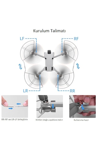 Djı Mini 4 Pro 360 Derece Pervane Koruması