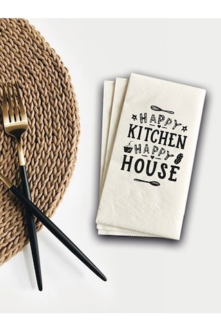 Peçete 100 Yaprak. 33x33 2 Kat, Professional Premium. Happy Kitch