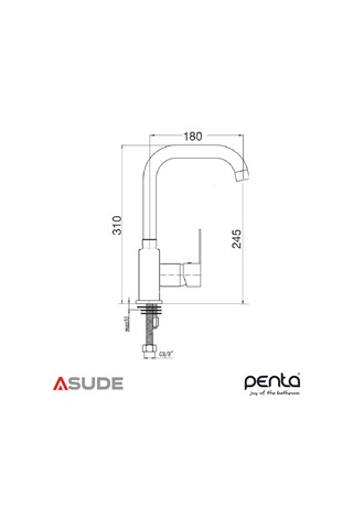 Penta P915b Black Agena Evye Bataryası L Siyah