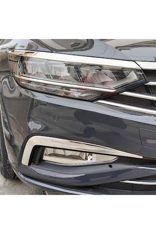 Volkswagen Passat B8.5 Krom Sis Farı Çerçevesi 2 Parça 2019 Ve Ü