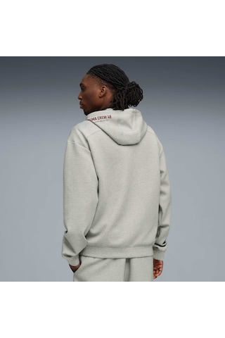 Puma Cloudspun Erkek Kapüşonlu Sweatshırt 527595 04 Gri