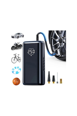 Jialan Araba Motosiklet Lastiği Şişirme 12v 150psi Elektrikli