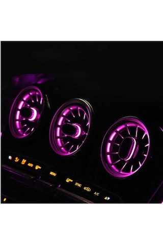 Mercedes W176 & W117 & Gla A Ve Cla Serısı 12 Renk Ön Havalandırma Menfez Setı ( Menfez Ambians )