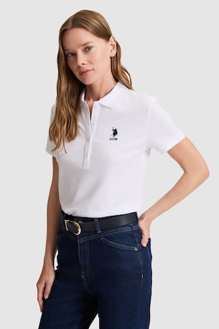 U.s. Polo Assn. Kadın Beyaz Tişört Basic 50326475-vr013
