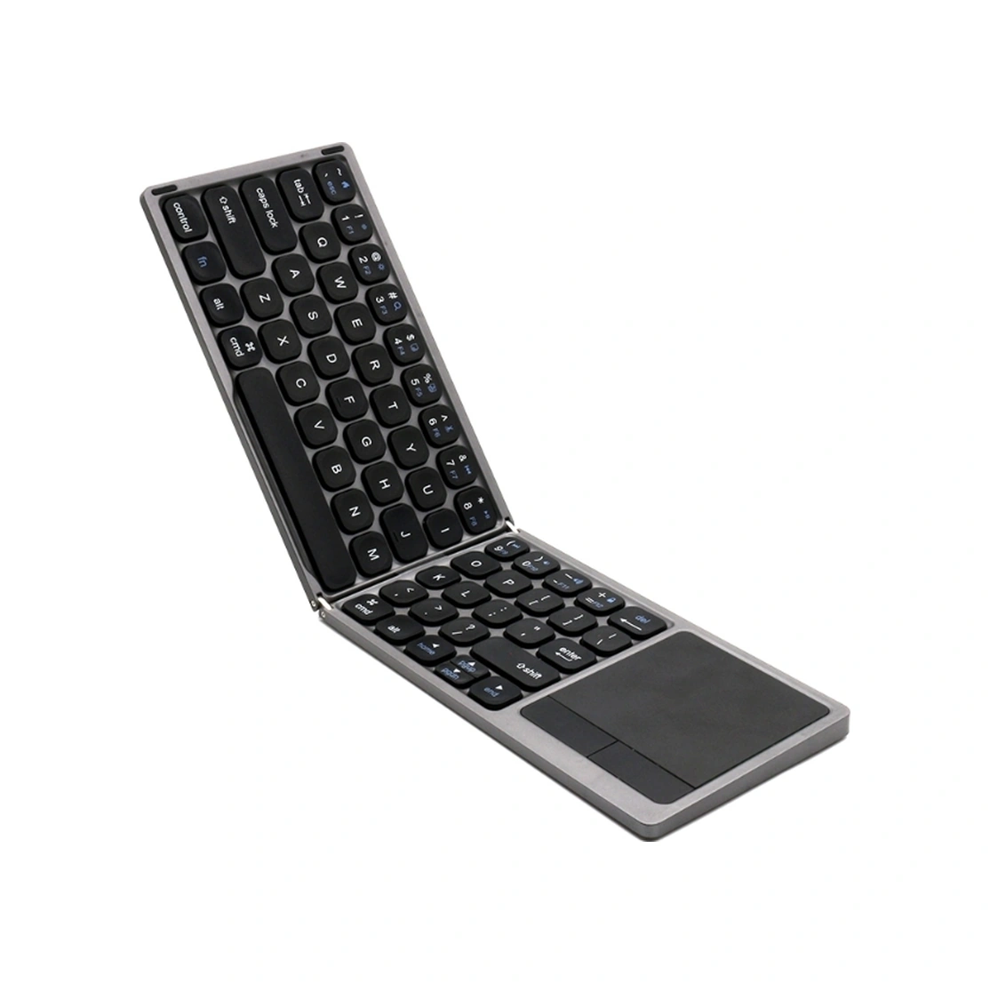 Sones Fk328t Cep Telefonu Tablet Dizüstü Bilgisayar Kablosuz Bluetooth Klavye Taşınabilir 3 Katlı Klavye