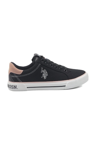 U.S. Polo Assn. U.s.polo Assn.rachel 6fx Siyah Keten Comfort Casual Spor Ayakkabısı Siyah