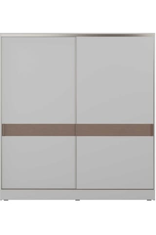 Milano Sürgülü Gardırop - Vizon/zebra 207x223x60 Cm