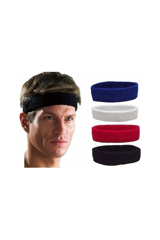 Sporcu Saç Bandı Ter Bandı Kafa Bandı Havlu