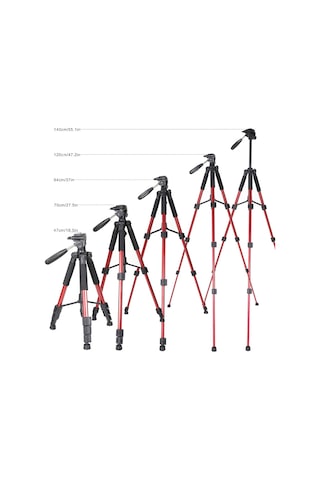 Zomei Q111 Profesyonel Alüminyum Tripod-5 Kg Taşıma Kapasiteli
