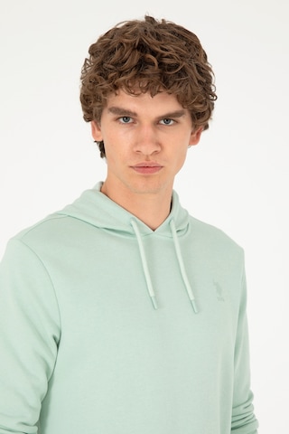 U.s. Polo Assn. Erkek Su Yeşili Sweatshirt 50295167-vr048 Su Yeşili