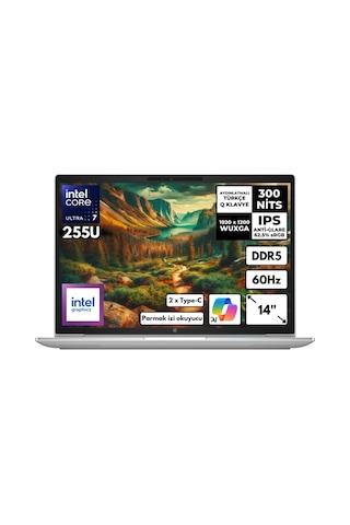 HP ProBook 4 G1i C9FH1ETHMF88 Ultra 7-255U 24 GB 4 TB SSD 14" W10P Dizüstü Bilgisayar