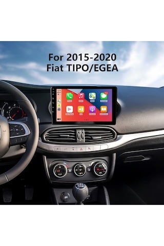 Fıat Egea 2016-2020 Multimedya Navigasyon Usb Kamera Carplayer 4 Ram