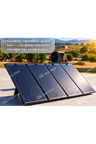 Sunwatt Sunbag 200 190 Watt Katlanabilir Güneş Paneli