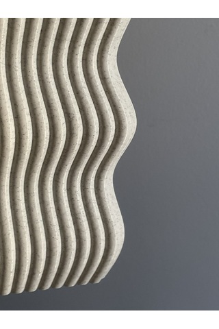 Designobee Ritim Plus - Modern Abajur Masa Lambası - Metal Ayaklı Lamba - Ambiyans Lambası, Dekoratif Aydınlatma Beyaz