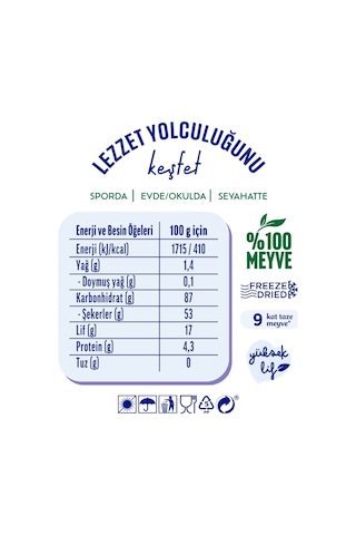 Yayla Enfies Freeze Dried Yaban Mersini 15 G X18 270 G