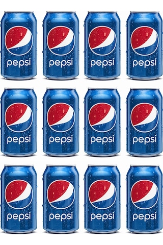 Pepsi Kola 330 Ml X 12 Adet