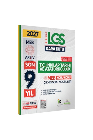 2026 LGS 8.Sınıf İNKILAP TARİHİ Karakutu MEB Çıkmış Soru Modülü Video/PDF Çözüm Konu Konu Son 9 Yıl