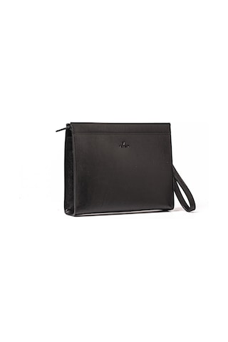 Black El Çantası Erkek Diğer 4297 Vergelio Purse Matte Crystal Clutch Bag Siyah