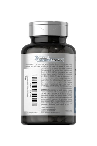 Horbäach Ox Bile 1000 Mg 100 Capsules Digestive Enzymes Non... Aromasız