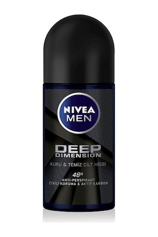 Nivea Men Deep Dimension Aktif Karbon Erkek Roll-On Deodorant 50 ML Nivea Men Deep Dimension Aktif Karbon Erkek Roll-On Deodorant 50 ML
