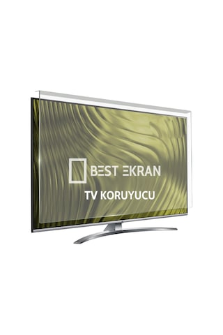 Haier Uyumlu H55k800ux Tv Ekran Koruyucu - Haier Uyumlu 55" İnç Tv Ekran Kırılmaz Paneli