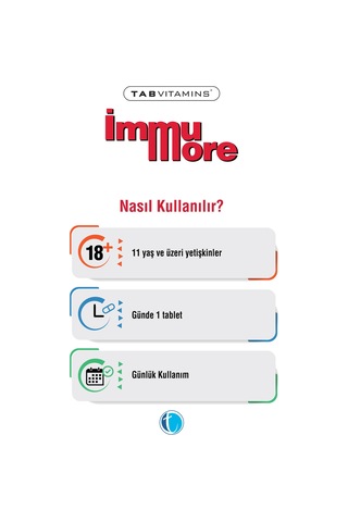 Tab Vitamins İmmumore 30 Tablet